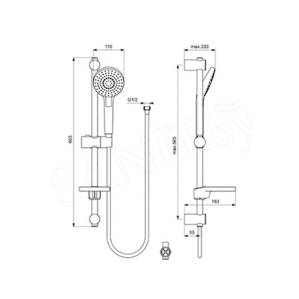 Ideal Standard Ceraflex BD001AA Сет батерии - Image 4