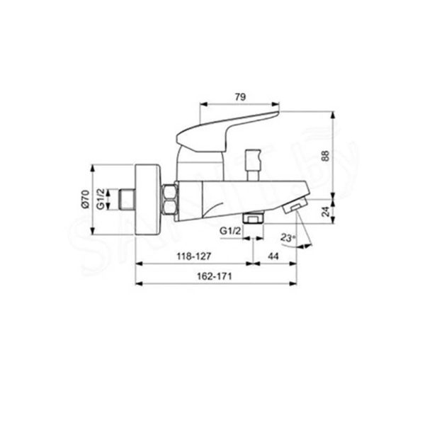 Ideal Standard Ceraflex BD001AA Сет батерии - Image 2