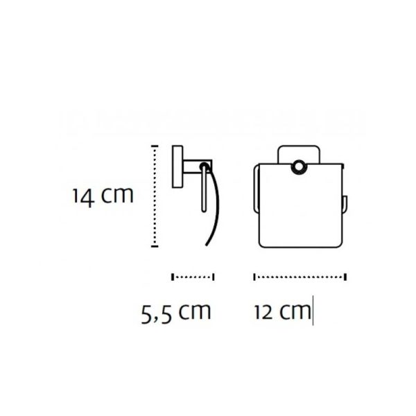 Kapitan Quattro Држач за тоалет  44.03 - Image 2