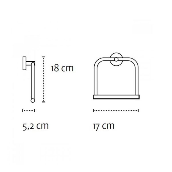 Kapitan Quattro Држач за крпа 42.24 - Image 2